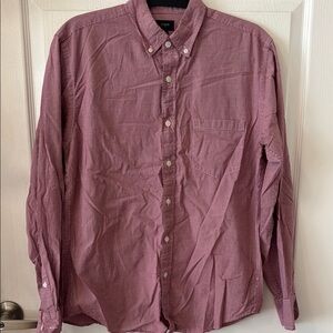 Men's Red check Button-Down Shirt